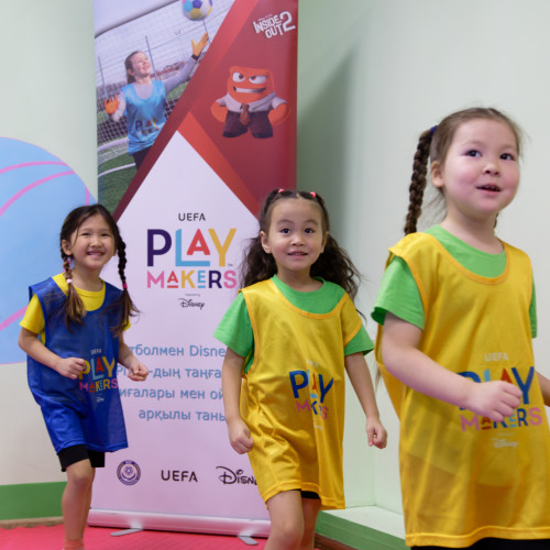 Playmakers project continues in Astana