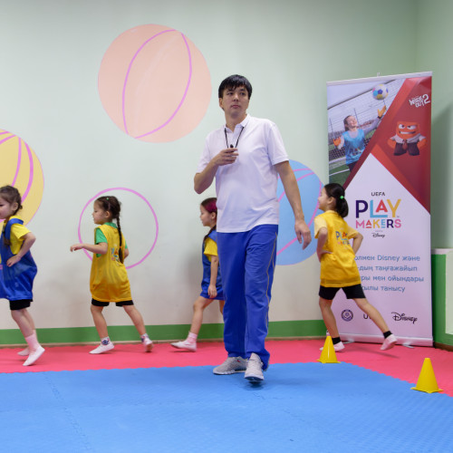 Playmakers project continues in Astana