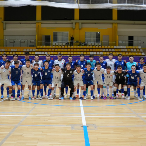Фоторепортаж со второго матча Казахстан U-19 – Кыргызстан U-19