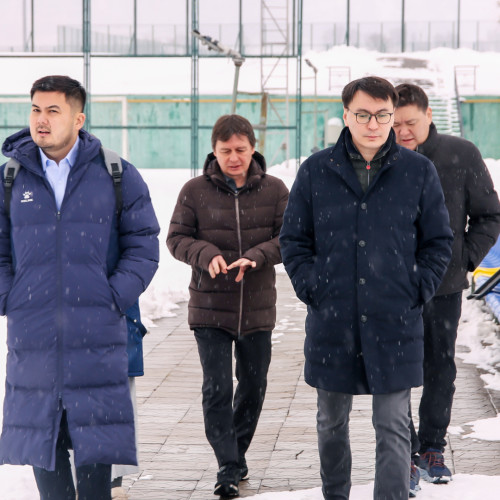 ҚФФ президенті Марат Омаров Ұлттық құрамалар базасына іс-сапармен барды