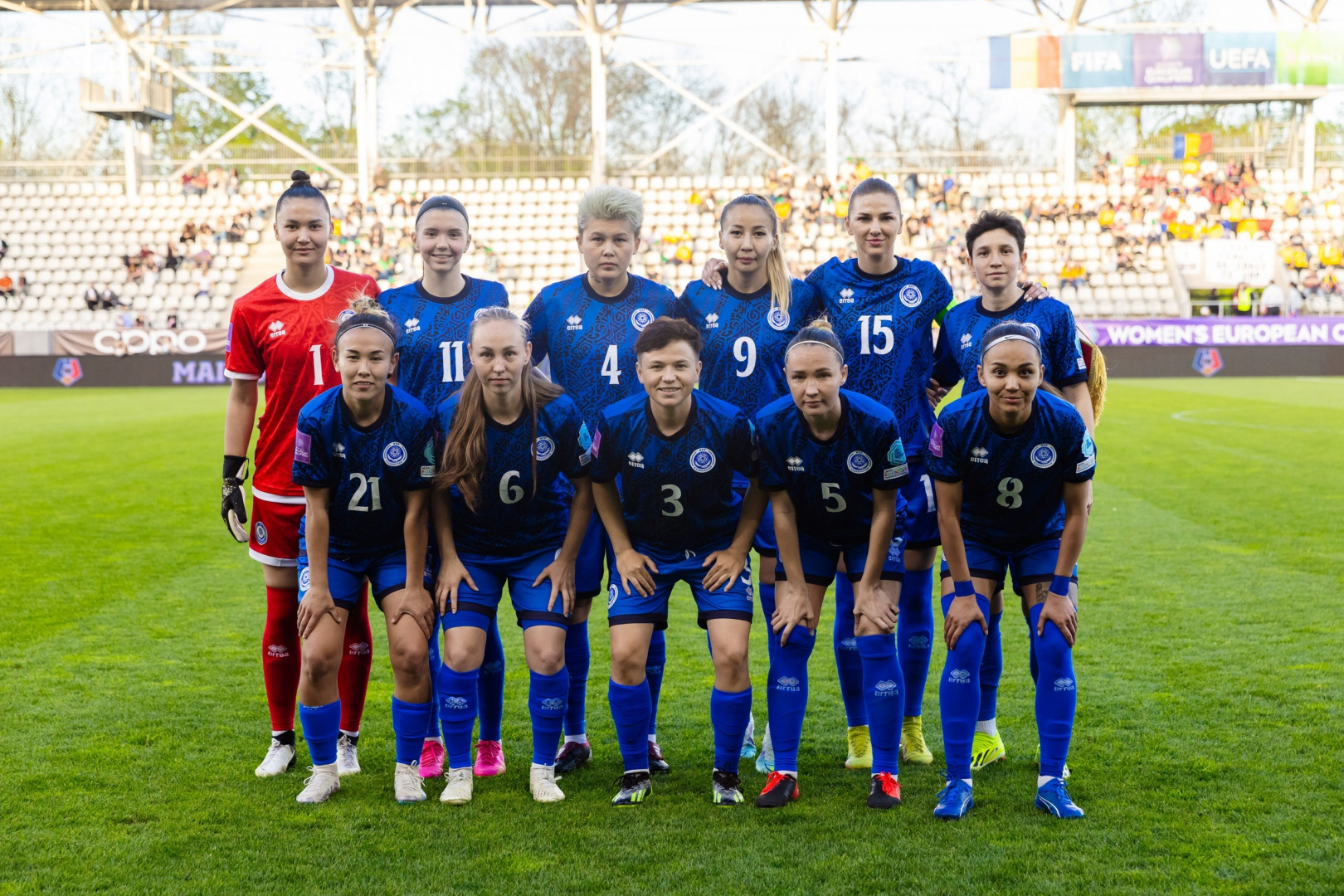 Kazakhstan women's national team starts in the UEFA Nations League