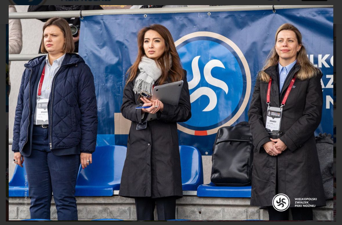 Alima Zhukenova appointed as UEFA delegate for match Israel vs Estonia