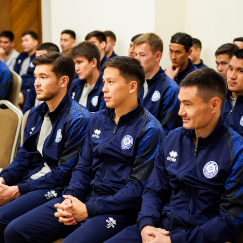 David Loriya met with players of Kazakhstan national team in Turkey