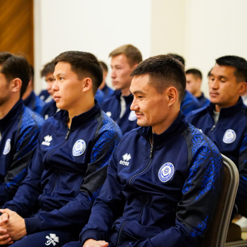 David Loriya met with players of Kazakhstan national team in Turkey