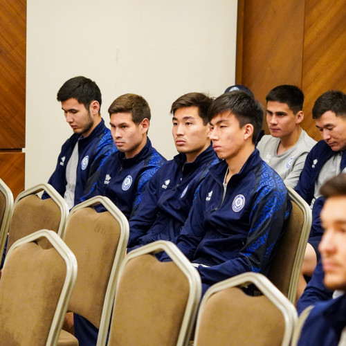 David Loriya met with players of Kazakhstan national team in Turkey