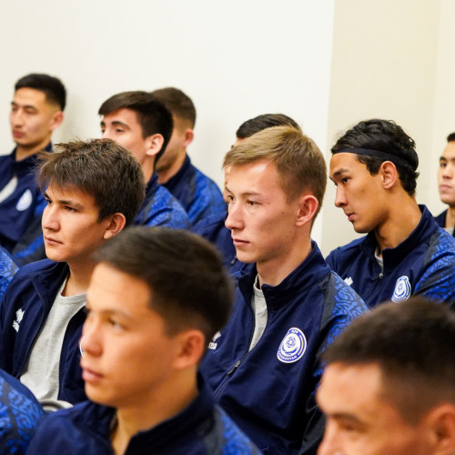 David Loriya met with players of Kazakhstan national team in Turkey