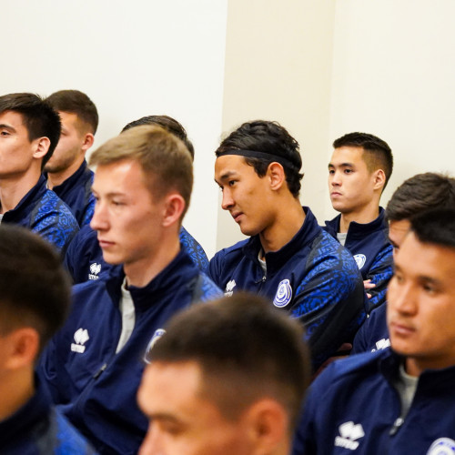 David Loriya met with players of Kazakhstan national team in Turkey