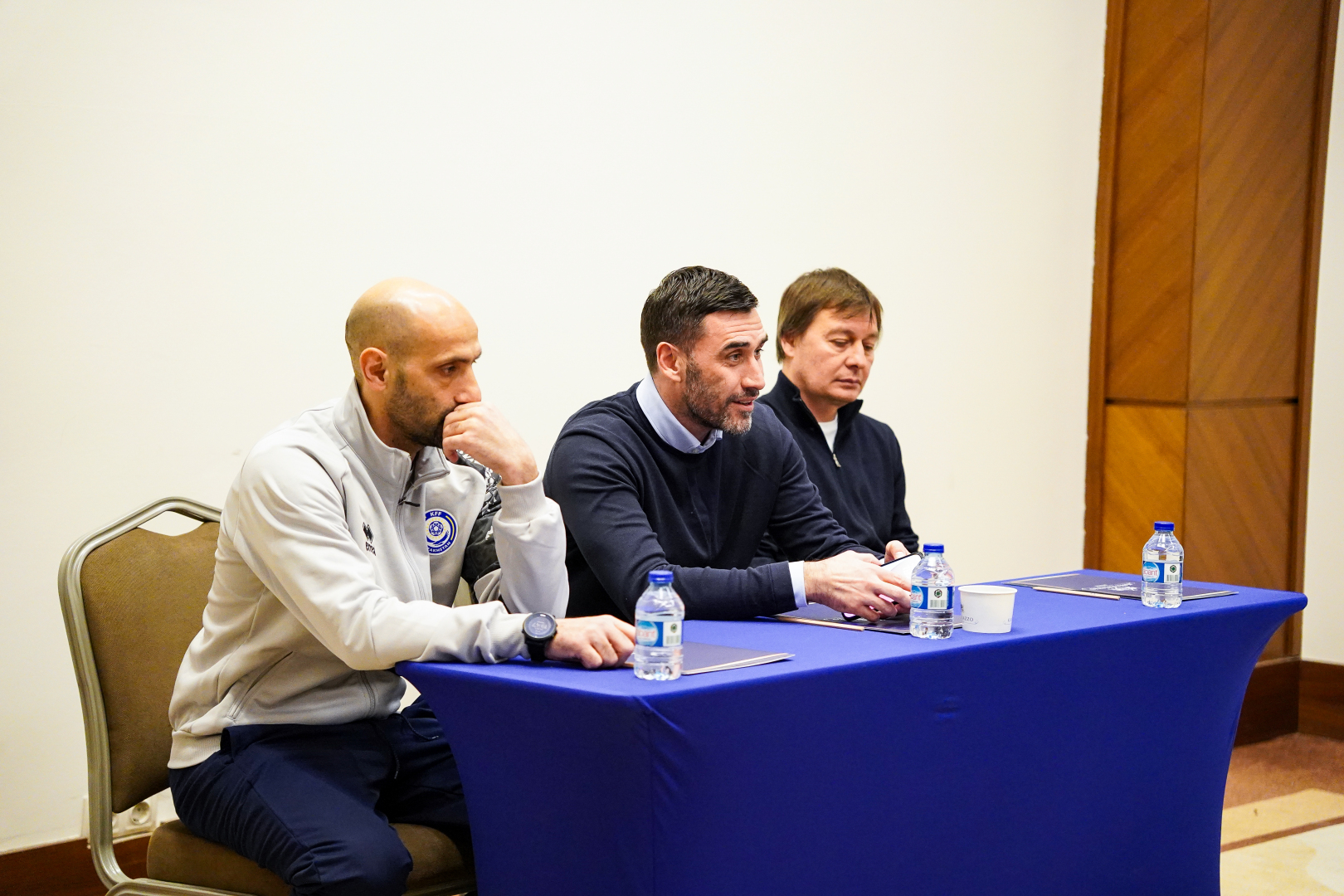 David Loriya met with players of Kazakhstan national team in Turkey