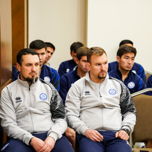 David Loriya met with players of Kazakhstan national team in Turkey