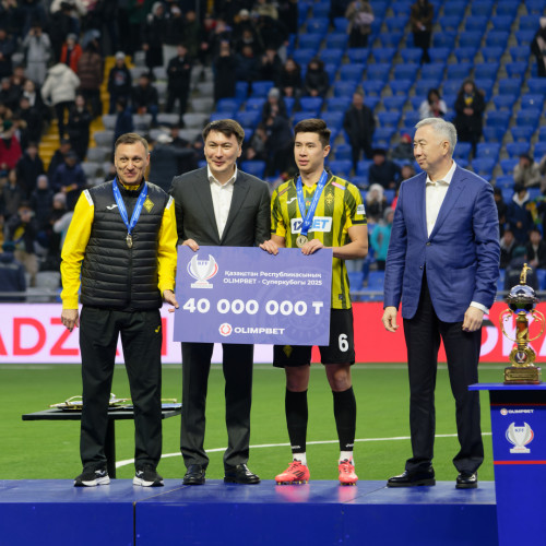 FC Kairat wins 2025 Olimpbet SuperCup