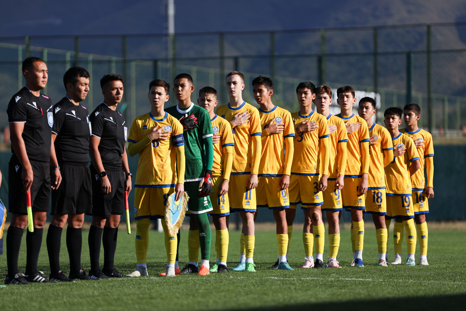 Kazakhstan U-16 takes part in the International Friendly Youth Tournament