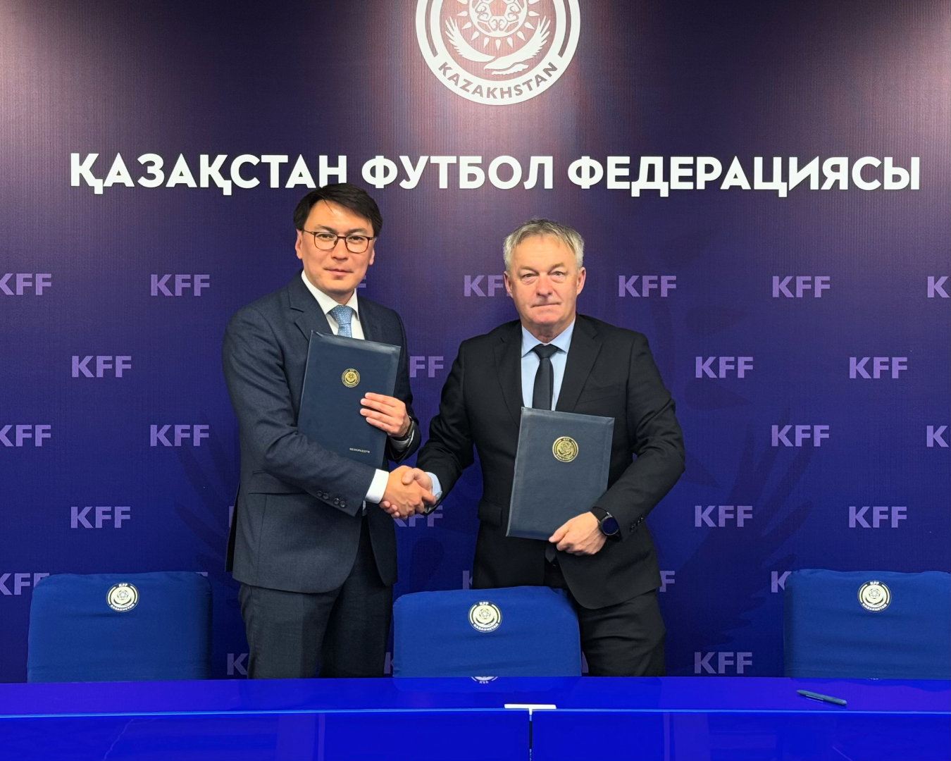 ҚФФ мен DUOL футбол инфрақұрылымын дамыту саласындағы өзара түсіністік туралы Меморандумға қол қойды