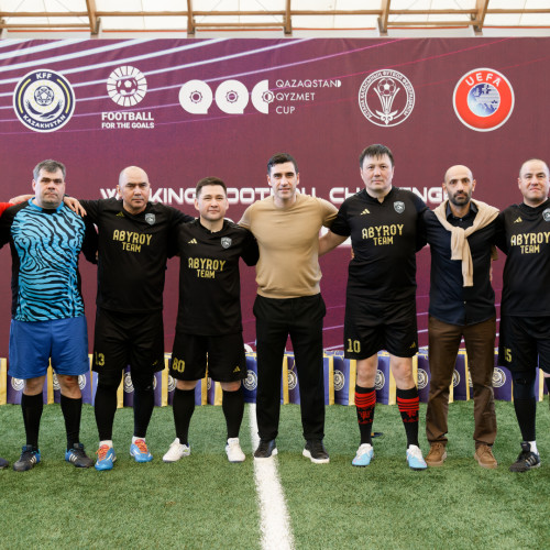 Annual Walking Football tournament held in Astana