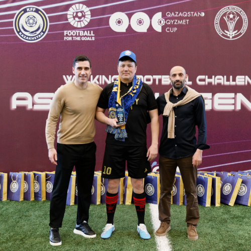 Annual Walking Football tournament held in Astana