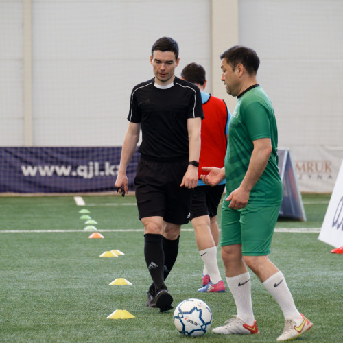 Annual Walking Football tournament held in Astana