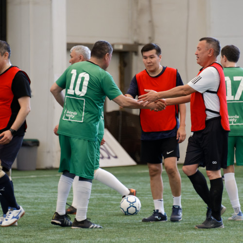 Annual Walking Football tournament held in Astana