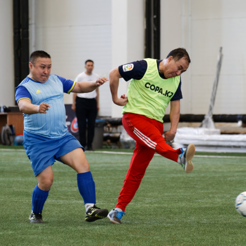 Annual Walking Football tournament held in Astana