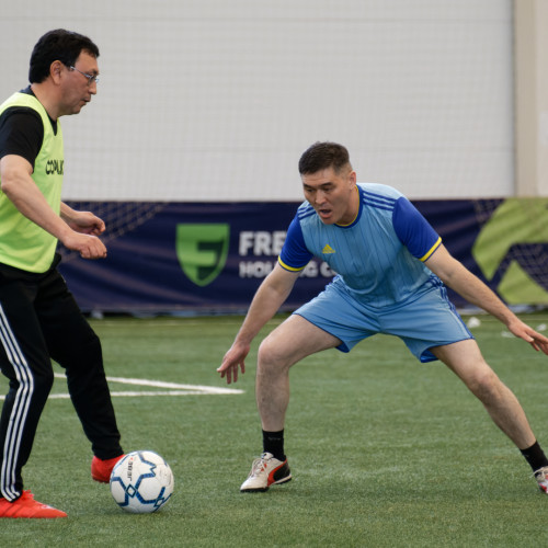 Annual Walking Football tournament held in Astana