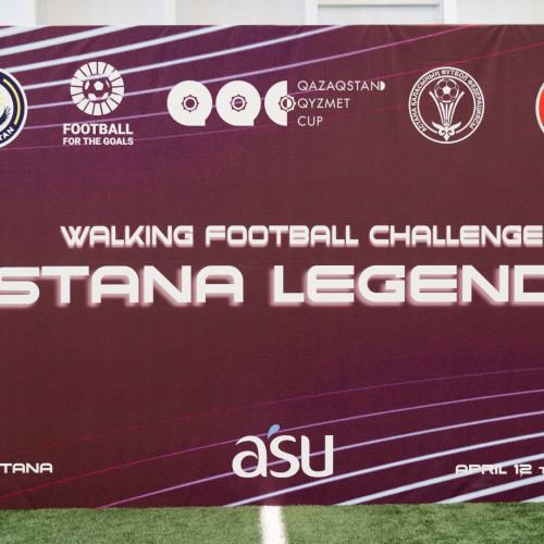 Annual Walking Football tournament held in Astana