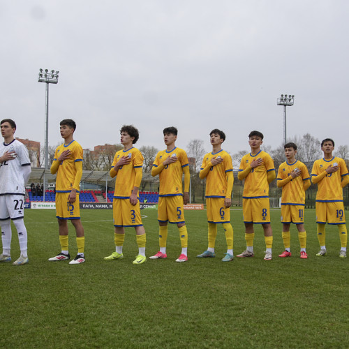 Belarus U-17 vs Kazakhstan U-17 Photos