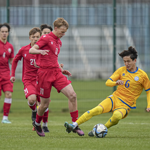 Belarus U-17 vs Kazakhstan U-17 Photos