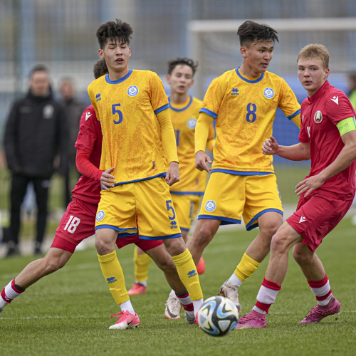Belarus U-17 vs Kazakhstan U-17 Photos