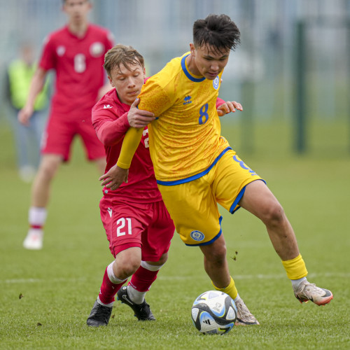 Belarus U-17 vs Kazakhstan U-17 Photos