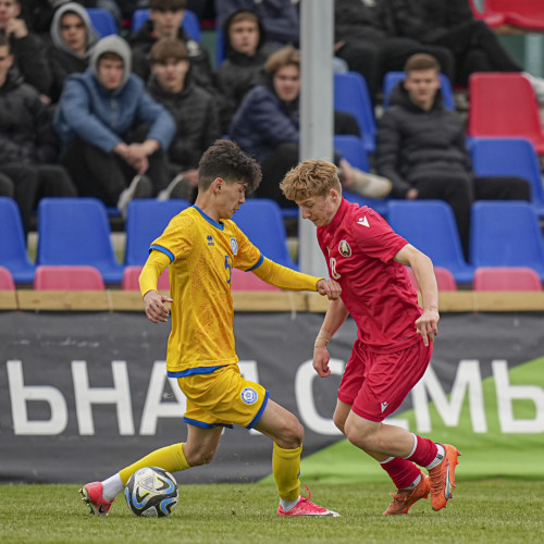 Belarus U-17 vs Kazakhstan U-17 Photos