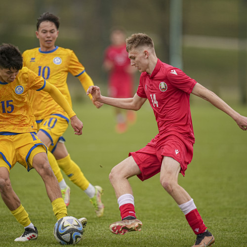 Belarus U-17 vs Kazakhstan U-17 Photos