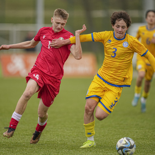 Belarus U-17 vs Kazakhstan U-17 Photos