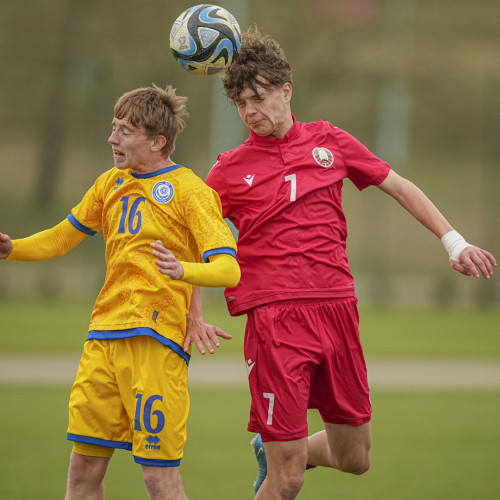Belarus U-17 vs Kazakhstan U-17 Photos