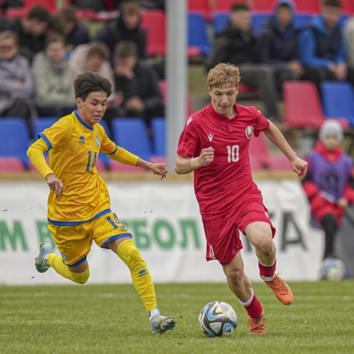Belarus U-17 vs Kazakhstan U-17 Photos