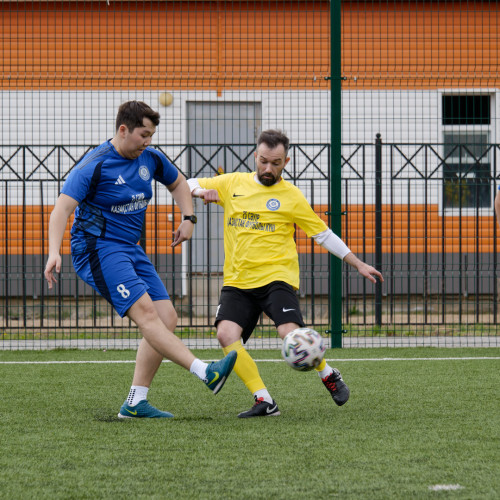Футбол үйінде спорт журналистері арасында турнир өтті