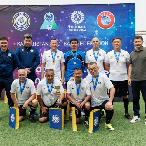 Walking Football tournament among football veterans held in Almaty