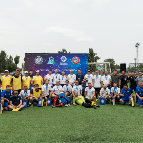Walking Football tournament among football veterans held in Almaty