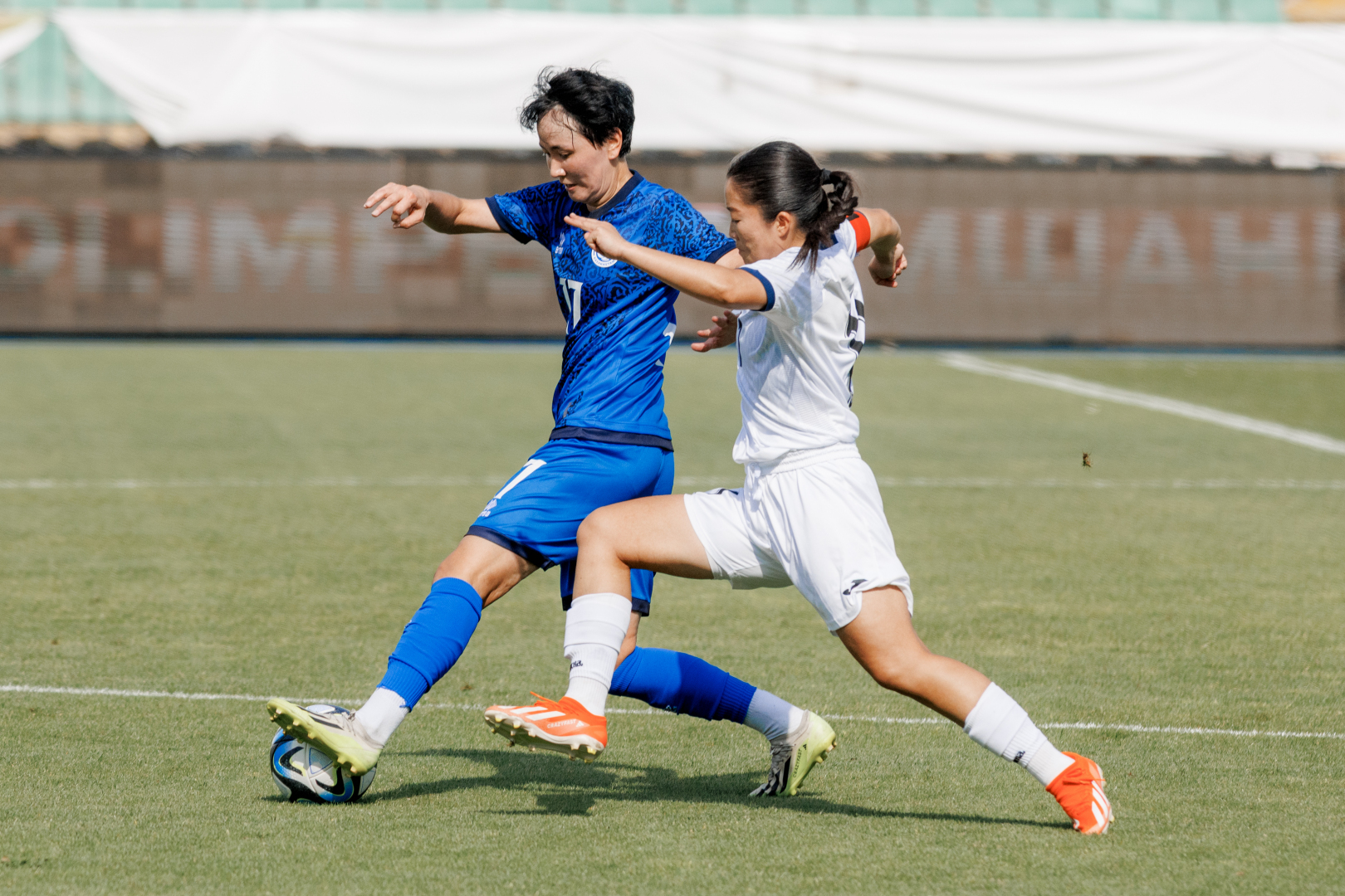 Kazakhstan women's team defeats Kyrgyzstan in a friendly match