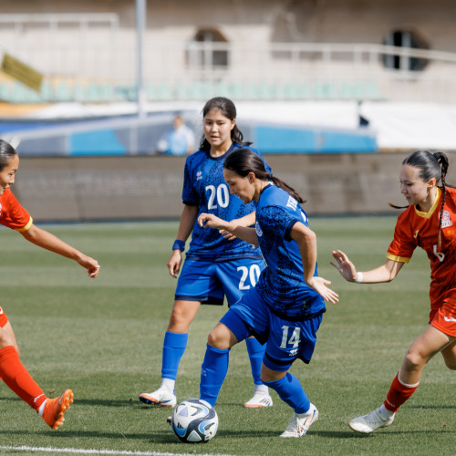 Kazakhstan W vs Kyrgyzstan W Photos