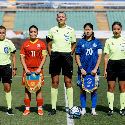 Kazakhstan W vs Kyrgyzstan W Photos