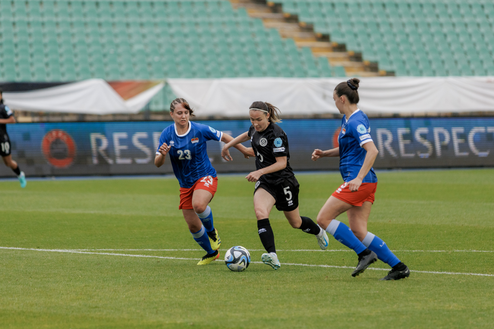 Kazakhstan women's team defeates Liechtenstein in UEFA Nations League