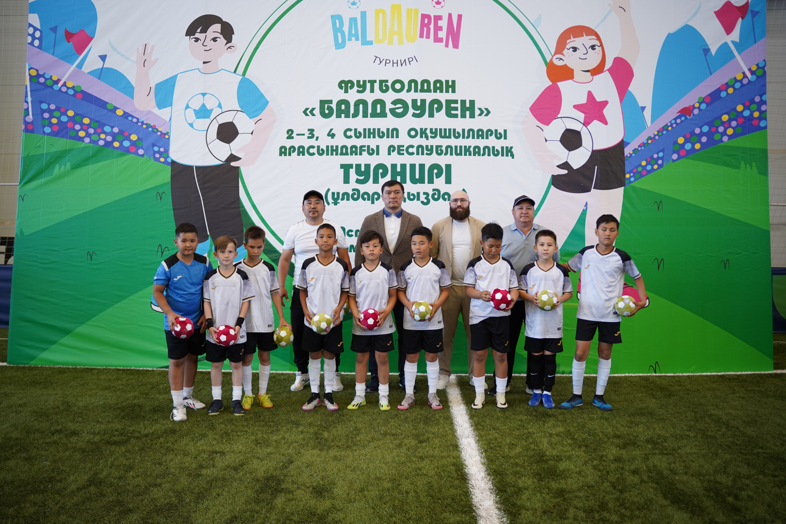 Republican Football Tournament ''Baldauren'' among primary schools starts in Astana