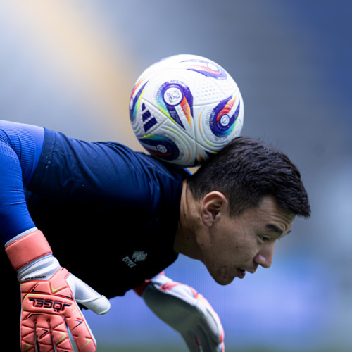 pre-match training session - photos