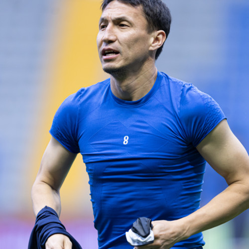 pre-match training session - photos