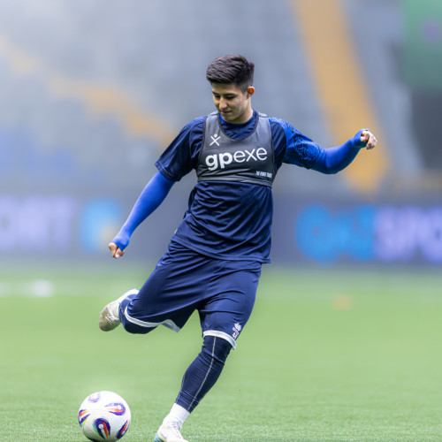 pre-match training session - photos