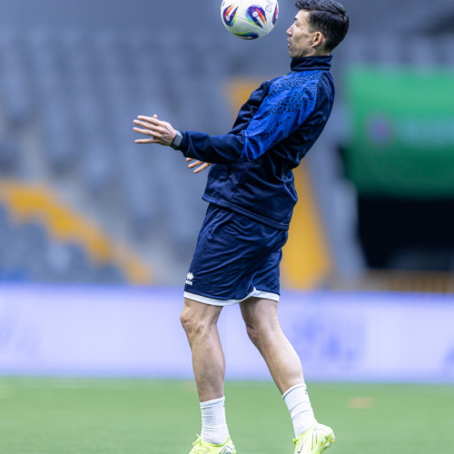 pre-match training session - photos