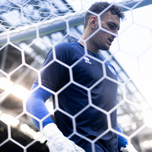 pre-match training session - photos