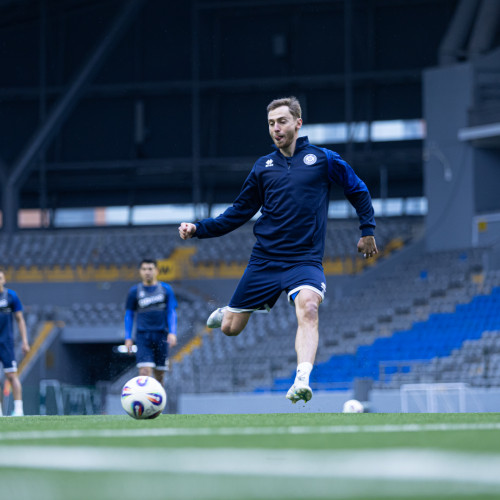 pre-match training session - photos