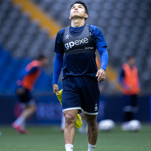 pre-match training session - photos