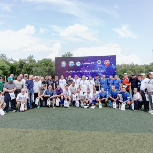 Walking Football tournament among football veterans took place in Petropavlovsk