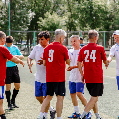 Walking Football tournament among football veterans took place in Petropavlovsk