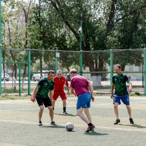 Walking Football tournament among football veterans took place in Petropavlovsk